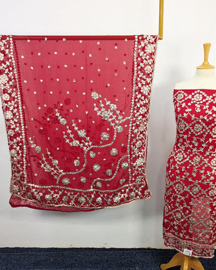 Handmade Gotta Work Chiffon 2PC Unstitched