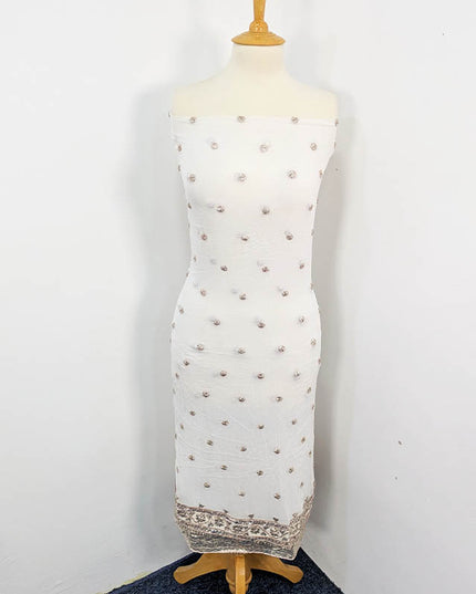 Handmade Dyeable All Over Gotta Work 2 PC Unstitched
