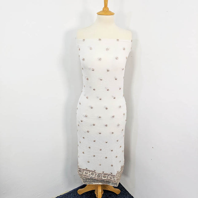 Handmade Dyeable All Over Gotta Work 2 PC Unstitched