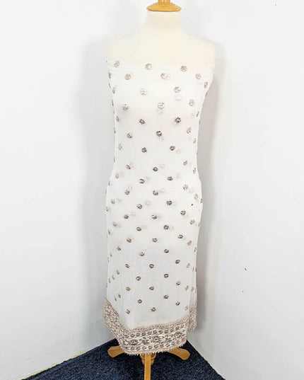 Handmade Dyeable All Over Gotta Work 2 PC Unstitched
