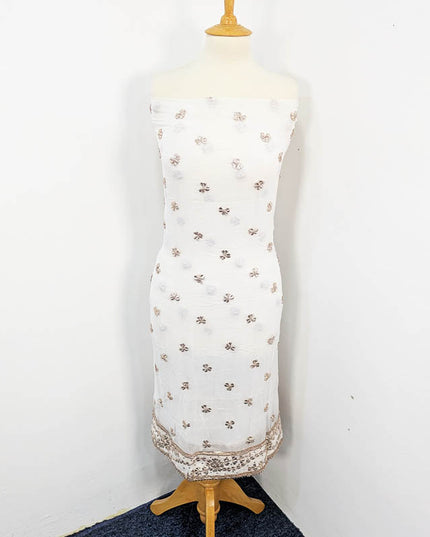Handmade Dyeable All Over Gotta Work 2 PC Unstitched