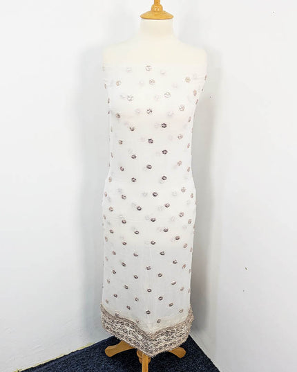 Handmade Dyeable All Over Gotta Work 2 PC Unstitched