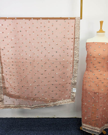Handmade All Over Gotta Work 2 PC Unstitched