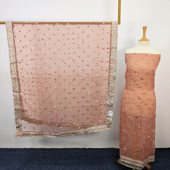 Handmade All Over Gotta Work 2 PC Unstitched