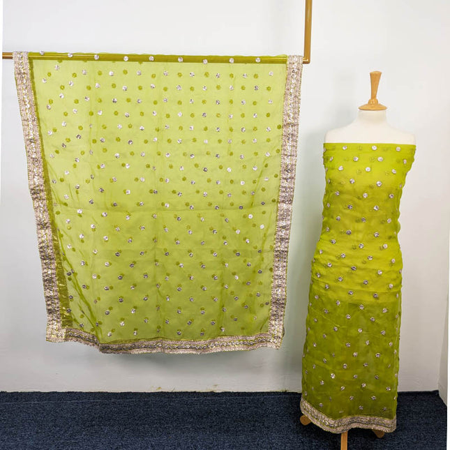 Handmade All Over Gotta Work 2 PC Unstitched