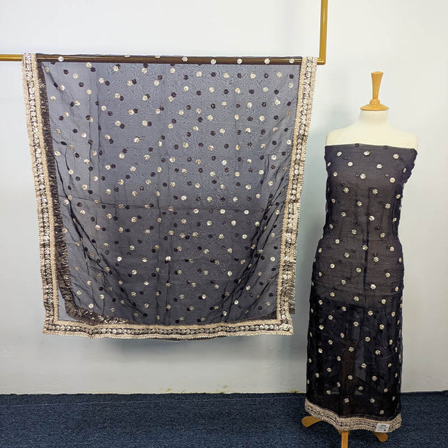 Handmade All Over Gotta Work 2 PC Unstitched