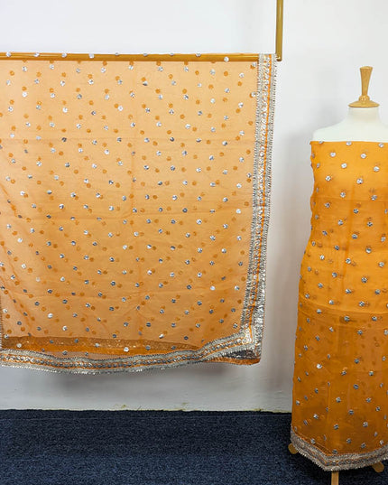 Handmade All Over Gotta Work 2 PC Unstitched