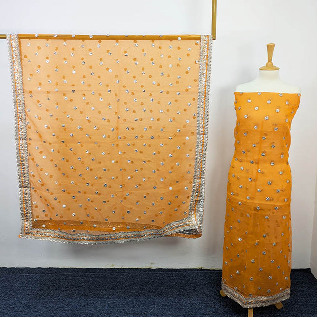 Handmade All Over Gotta Work 2 PC Unstitched
