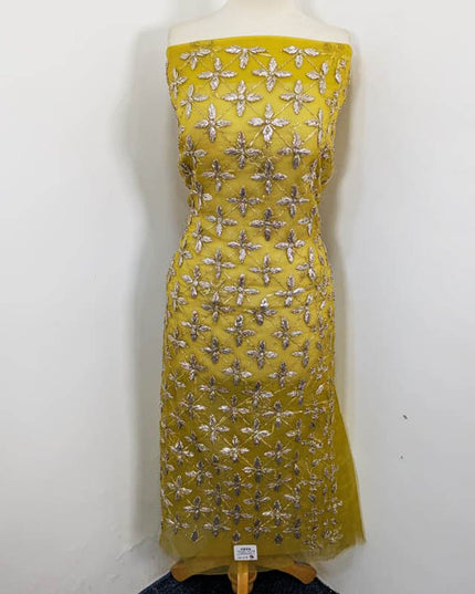 Handmade LCD Gotta Work Organza 2PC Unstitched