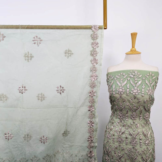 Fancy Organza with LCD Gotta Work 2PC Unstitched