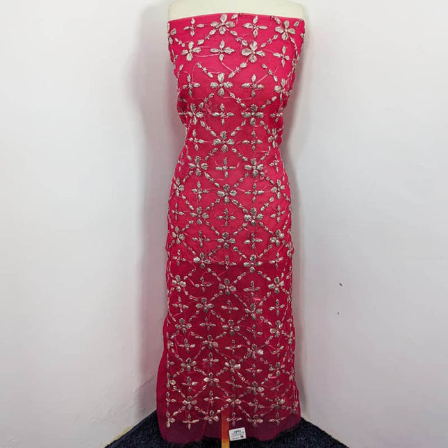 Organza with Handmade LCD Gotta Work 2PC Unstitched