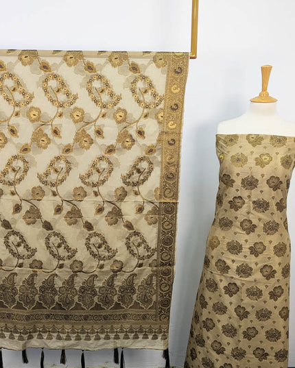 Indian Banarasi Silk 2PC Unstitched