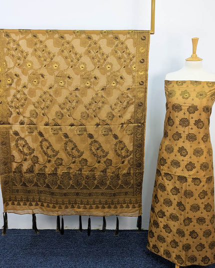 Indian Banarasi Silk 2PC Unstitched