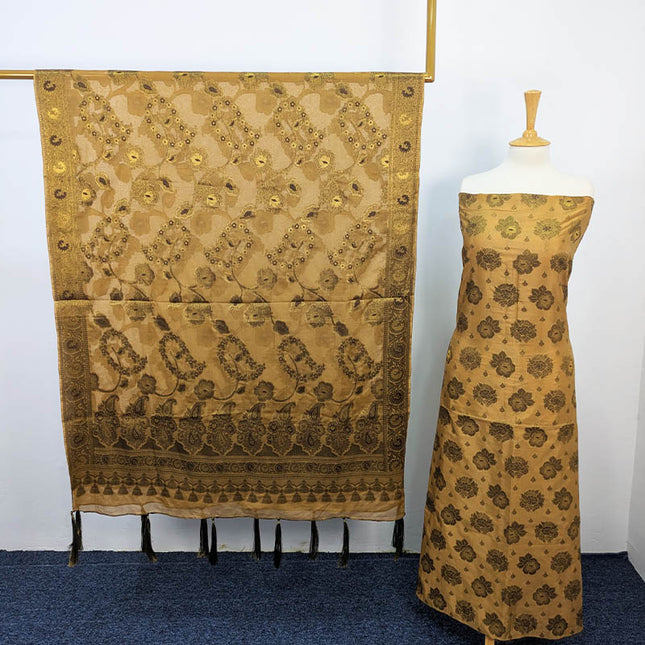 Indian Banarasi Silk 2PC Unstitched