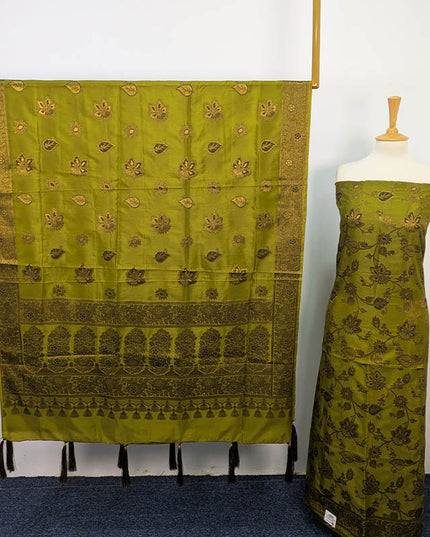 Indian Banarasi Silk 2PC Unstitched