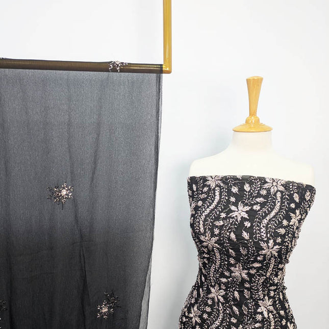 Handmade Gotta Work Chiffon 2pc Unstitched
