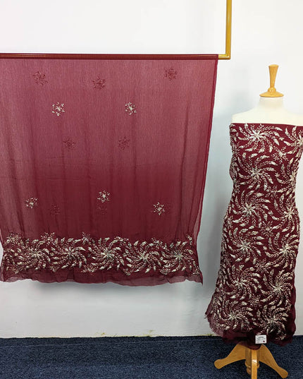 Handmade Chiffon Gotta Work 2pc Unstitched