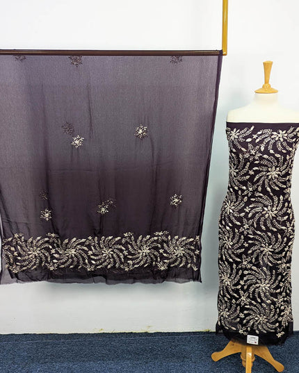 Handmade Chiffon Gotta Work 2pc Unstitched
