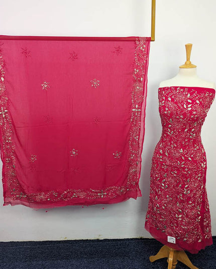 Handmade Gotta Work Chiffon 2pc Unstitched