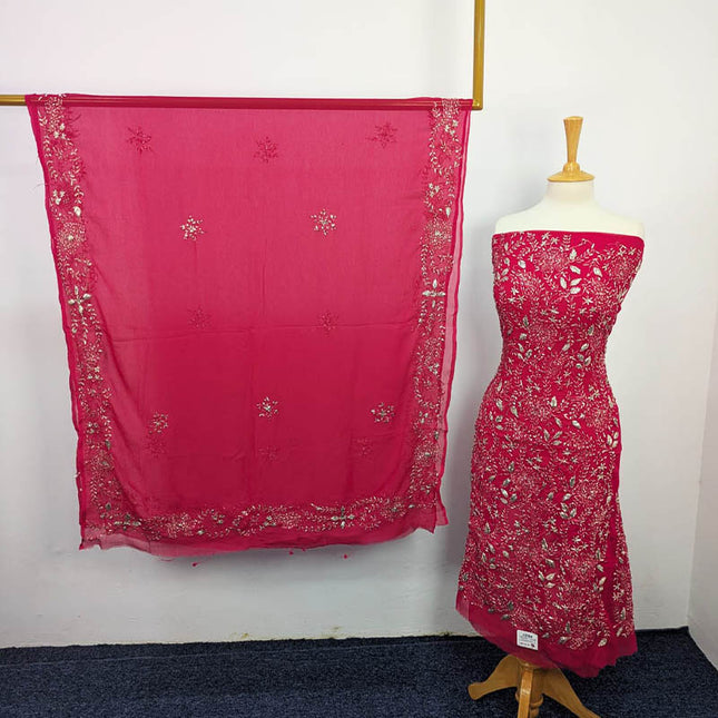 Handmade Gotta Work Chiffon 2pc Unstitched