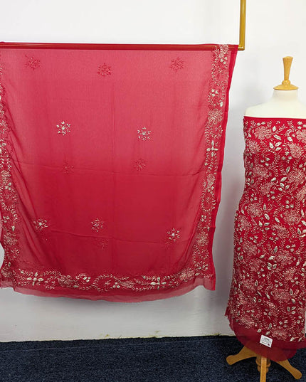 Handmade Chiffon Gotta Work 2pc Unstitched
