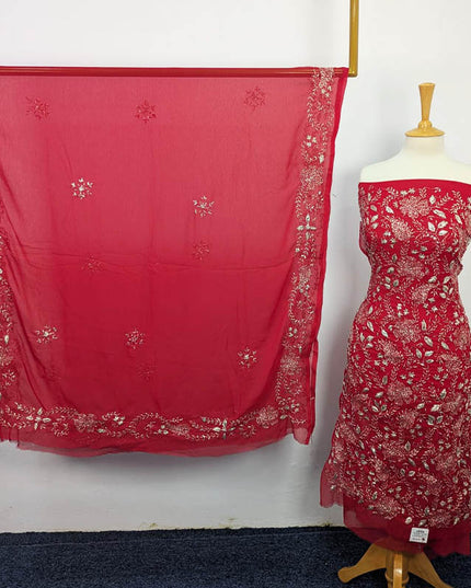 Handmade Gotta Work Chiffon 2pc Unstitched
