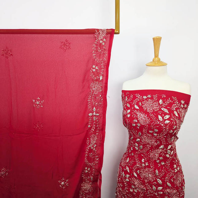 Handmade Gotta Work Chiffon 2pc Unstitched