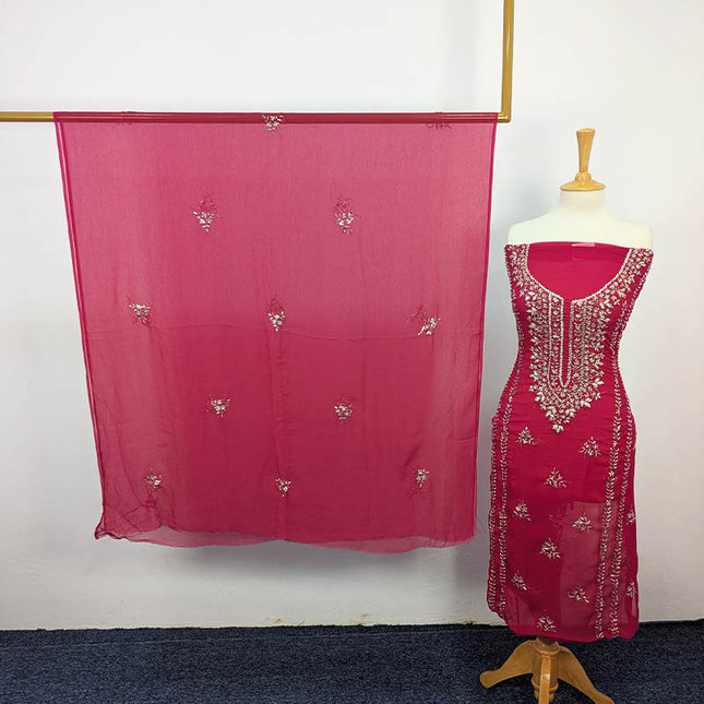Handmade Gotta Work Soft Chiffon 2PC Unstitched