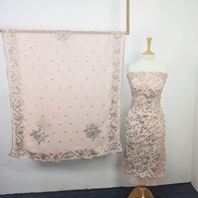 Handmade Gotta Work Chiffon 2PC Unstitched