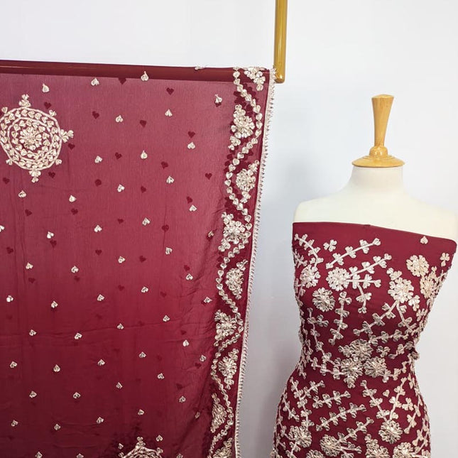 Handmade Gotta Work Chiffon 2PC Unstitched