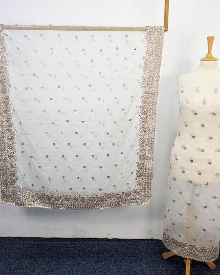 Handmade Organza Gotta Work Dyeable 2PC Unstitched