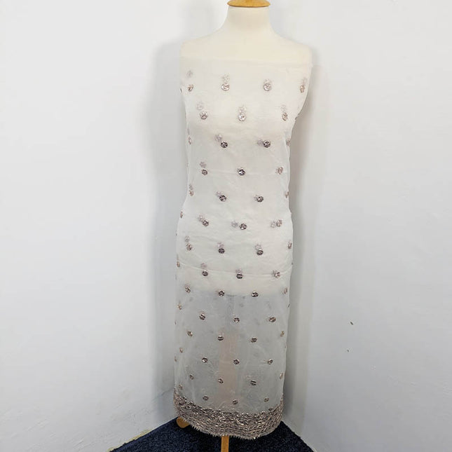 Handmade Organza Gotta Work Dyeable 2PC Unstitched