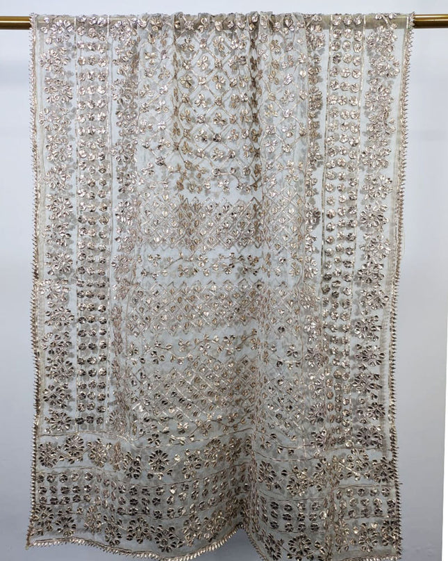 Organza with Handmade Gotta Work Dupatta (Ready To Wear)