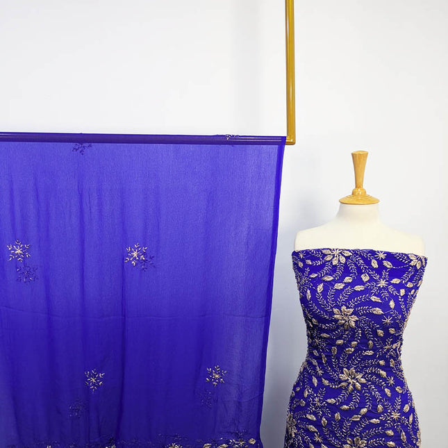 Handmade Gotta Work Chiffon 2pc Unstitched