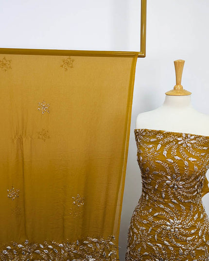 Handmade Gotta Work Chiffon 2pc Unstitched