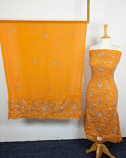 Handmade Gotta Work Chiffon 2pc Unstitched