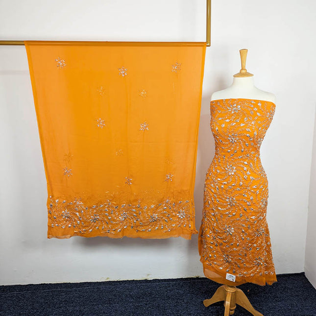 Handmade Gotta Work Chiffon 2pc Unstitched