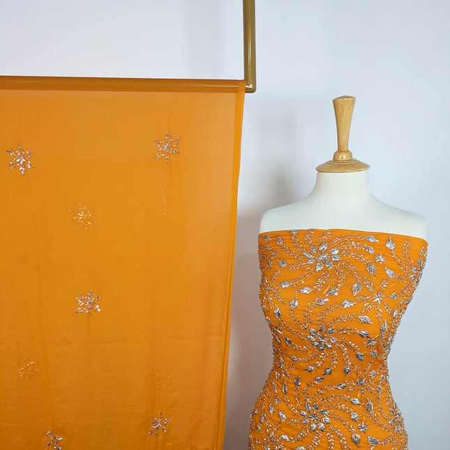 Handmade Gotta Work Chiffon 2pc Unstitched