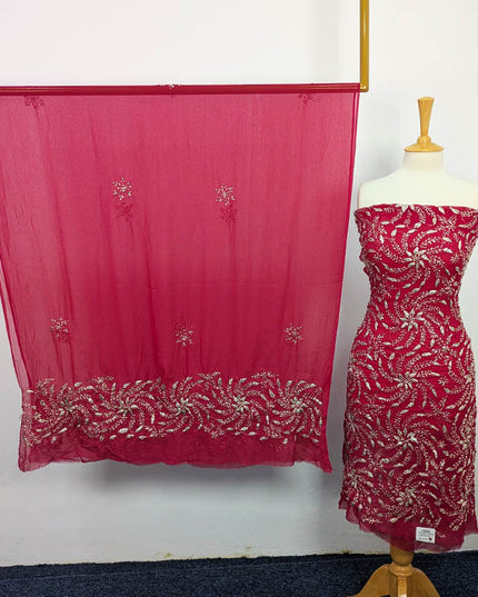 Handmade Gotta Work Chiffon 2pc Unstitched