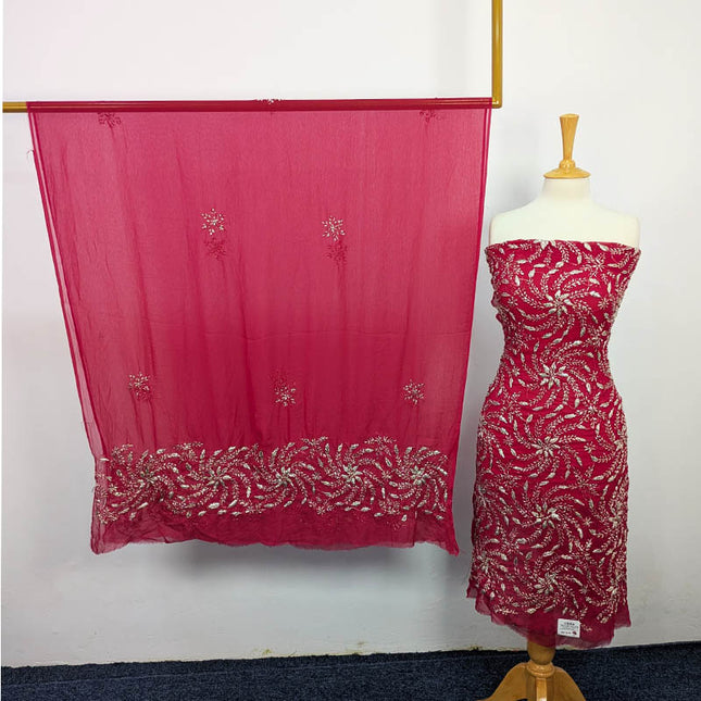 Handmade Gotta Work Chiffon 2pc Unstitched
