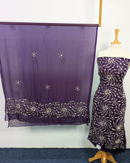 Handmade Gotta Work Chiffon 2pc Unstitched