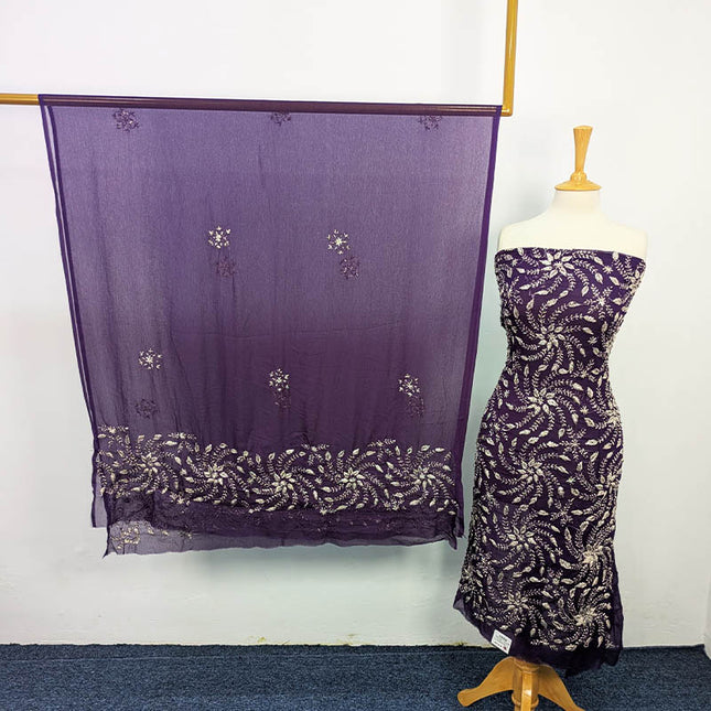 Handmade Gotta Work Chiffon 2pc Unstitched