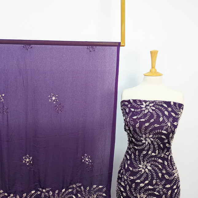 Handmade Gotta Work Chiffon 2pc Unstitched