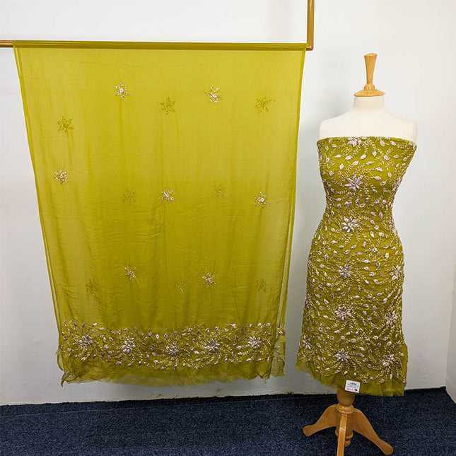Handmade Gotta Work Chiffon 2pc Unstitched