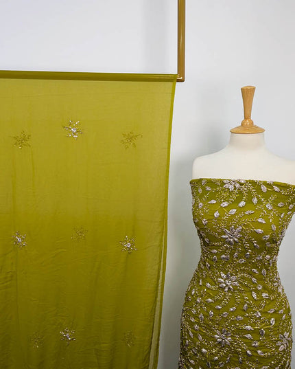Handmade Gotta Work Chiffon 2pc Unstitched
