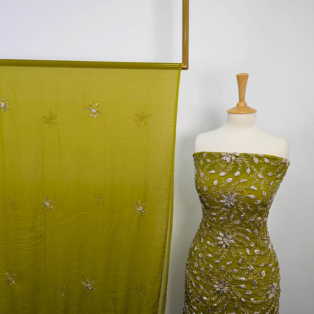 Handmade Gotta Work Chiffon 2pc Unstitched