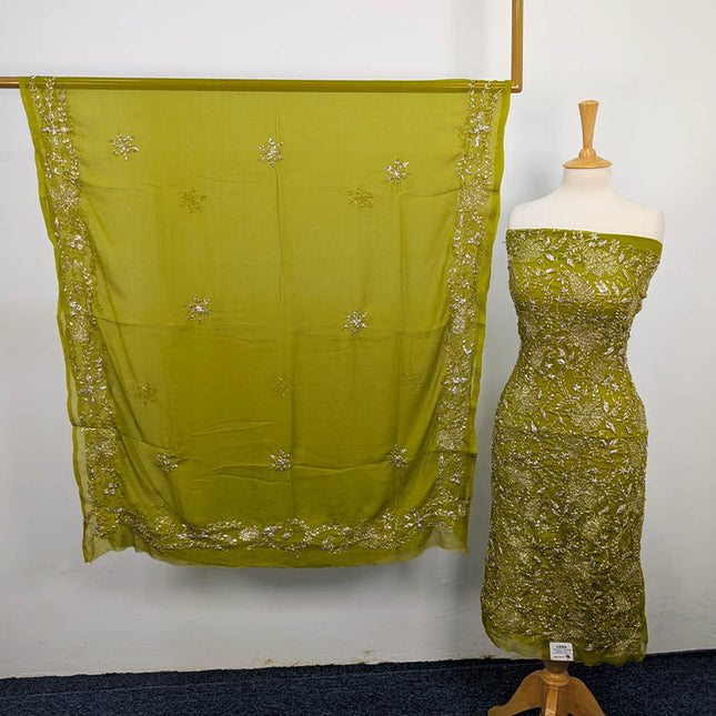 Handmade Gotta Work Chiffon 2pc Unstitched