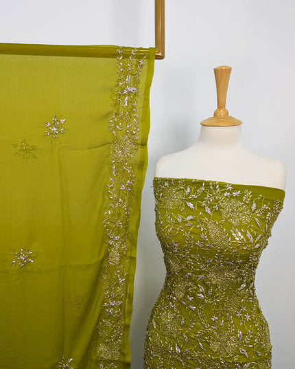 Handmade Gotta Work Chiffon 2pc Unstitched