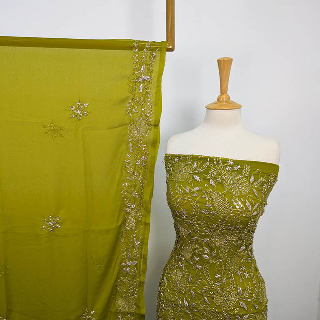 Handmade Gotta Work Chiffon 2pc Unstitched