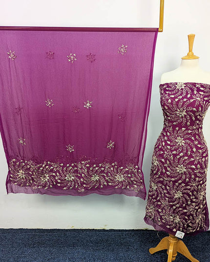 Handmade Gotta Work Chiffon 2pc Unstitched